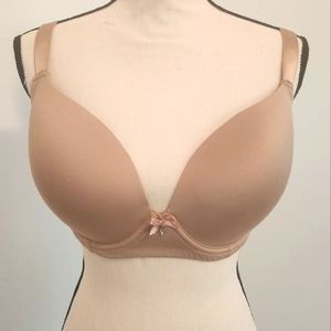 Full coverage nude bra. 34H. Worn once. Too big.